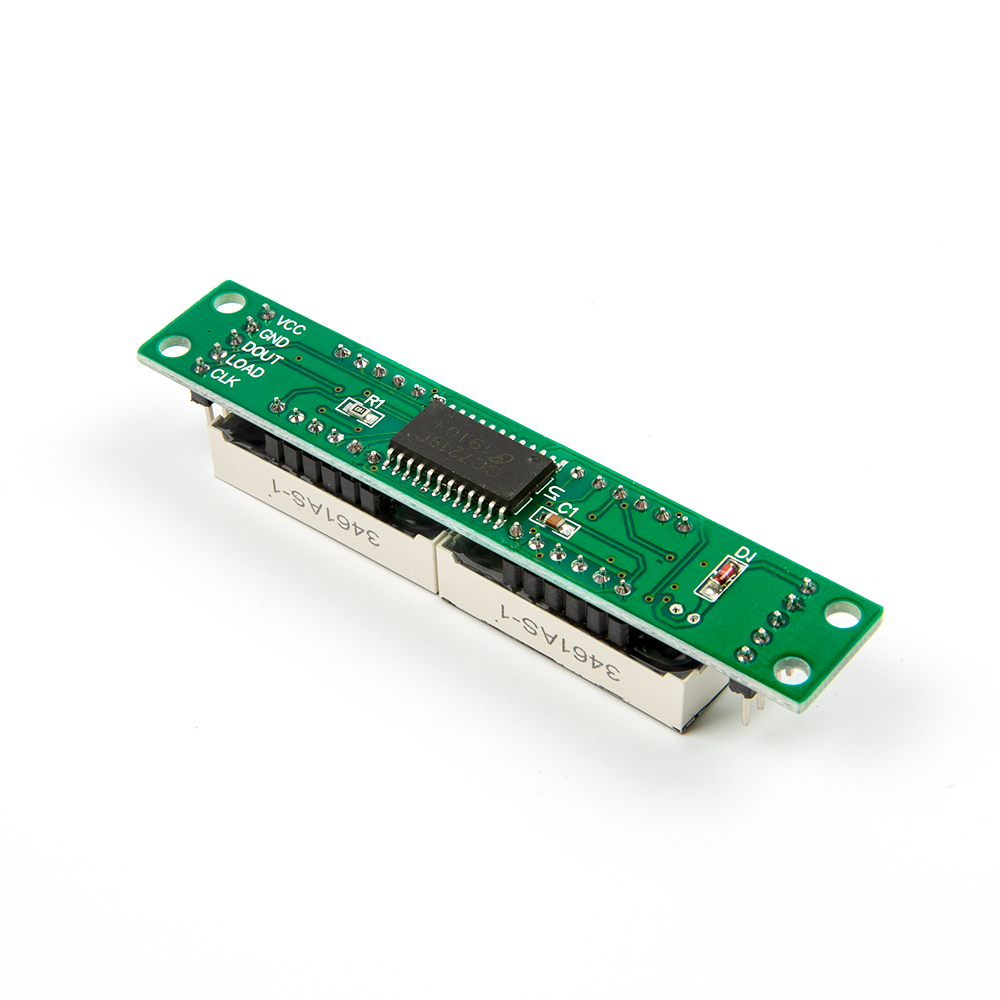 Цифровой дисплей MAX7219, (съёмные индикаторы)